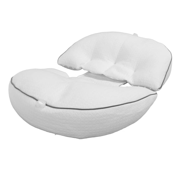 NFTIGB Side Sleeper Pregnancy Pillow Adjustable Soft Breathable Comfortable Maternity Body Pillow Support for Pregnant Women White 40 inches / 101.6 cm