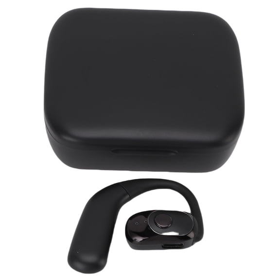 NFTIGB Single Bluetooth Earbud Noise Cancelling Long Battery Life Wireless Earphone for Business Sports, 6.69 inches / 17 cm Black