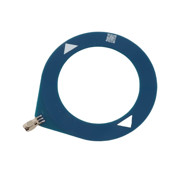 NFTIGB Small BB Antenna 10kHz-180MHz Broad Frequency Donut MW SW SMA Interface Directional Reception Loop Antenna for SDR TEF6686 Receiver (4.33 in / 11 cm)[cite: 1]