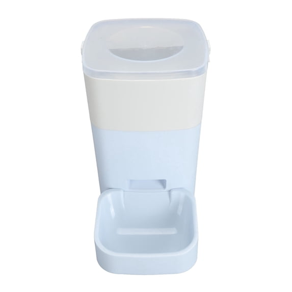 NFTIGB Smart Automatic Pet Feeder for Dogs and Cats, Reliable Portion Controlled Timed Food Dispenser with Smoother Delivery System, 11.02 inches / 28 cm Capacity, Light Blue Edition