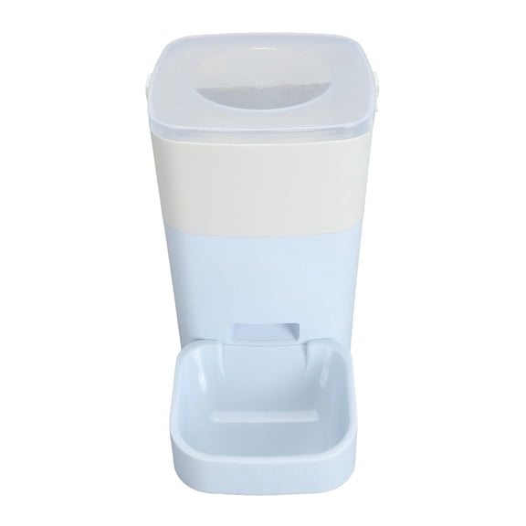 NFTIGB Smart Automatic Pet Feeder for Dogs and Cats, Reliable Portion Controlled Timed Food Dispenser with Smoother Delivery System, 11.02 inches / 28 cm Capacity, Light Blue Edition