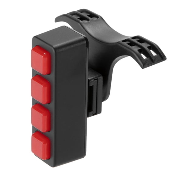 NFTIGB Smart Bike Tail Light Rechargeable Square Lamp High Brightness Warning Brake Light for Road Mountain Bikes Night Riding, IP66 Waterproof, 120 Lumens, 2.16 inches / 5.5 cm