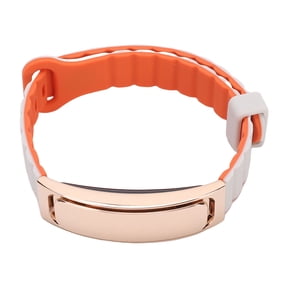 NFTIGB Smart Bracelet S3 Fitness Wellness Tracker for Adult Step Counting Sleep Detection Multi Motion Modes Golden Orange, 10.43 inches / 26.5 cm
