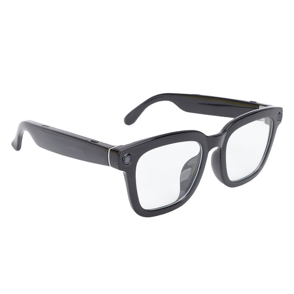NFTIGB Smart Camera Glasses, AI Image Recognition Photo Taking Video Recording Bluetooth Music Playback Translation Glasses, Transparent Frame with 32GB Storage & 8MP Camera for Android and iOS