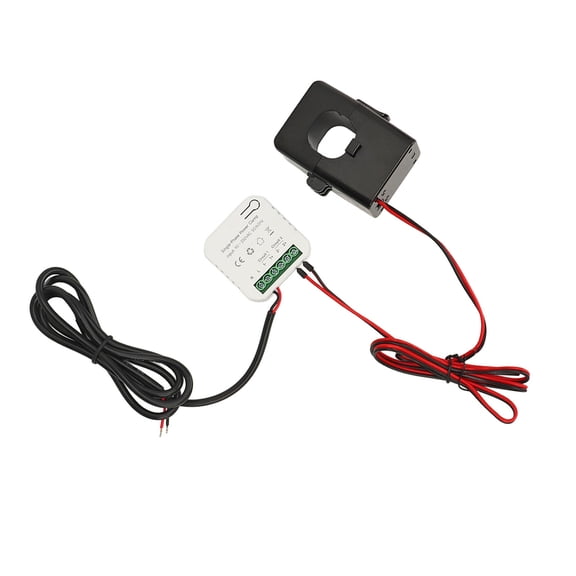 NFTIGB Smart Energy Monitor with 300A CT Clamp Sensor, Zigbee 3.0 Real Time Data Record APP Viewing 90 to 250VAC DIN Rail Electricity Meter