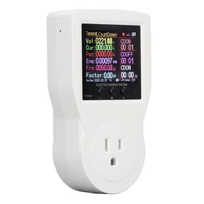 NFTIGB Smart Metering Socket, WiFi Intelligent Electrical Outlet with Realtime Monitoring, 16A 3680W Max, App Remote Control