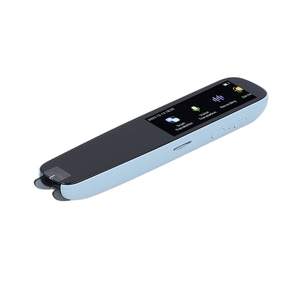 NFTIGB Smart Scan Reader Pen - ABS Multifunctional Voice Translator & Digital Scanning Dictionary with 1050mAh Battery, Touchscreen Multilingual Support, Blue (7.09 in / 18.0 cm)