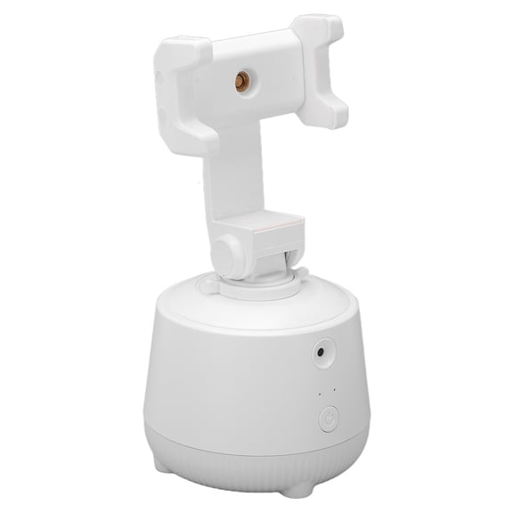 NFTIGB Smart Tracking Phone Holder 360 Degree Rotation 37 Degree Top Bottom View Auto Face Tracking Phone Stand Stabilizer for Vlogging Live Streaming Compact Portable Design (7.09 inches / 18 cm)