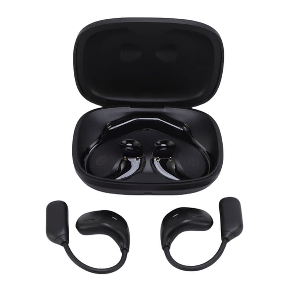 NFTIGB Smart Translation Earbuds Real Time Over 140 Languages Bluetooth V5.4 Touch Control for Travel Business Black
