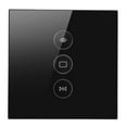 NFTIGB Smart WiFi Curtain Switch Touch Panel, Alexa Google Home Voice ...
