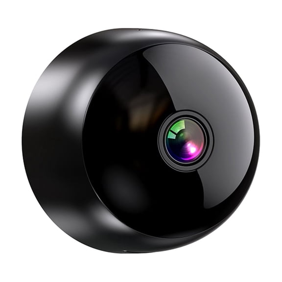 NFTIGB Smart WiFi Surveillance Camera, Home Indoor Security Camera with Infrared Night Vision, Motion Detection, Mini Rechargeable Battery Operated Cam for Baby and Pet Monitoring, 1080P HD Video