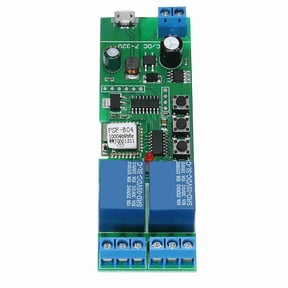 NFTIGB Smart Wifi Switch Universal Module 2CH USB Wireless Switch Timer Phone APP Remote Control for Home Automation, 4.13 inches / 10.5 cm