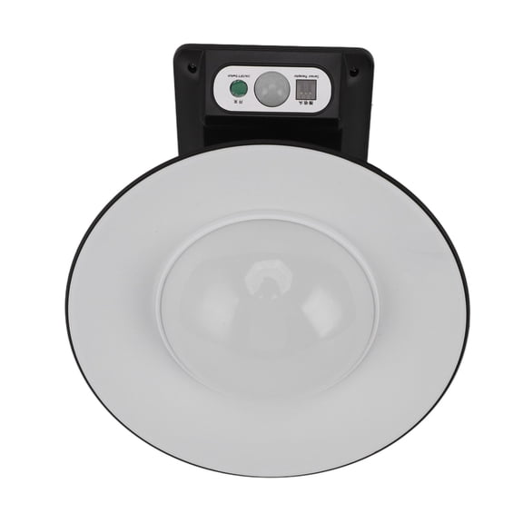 NFTIGB Solar Barn Light Wall Mount IP65 Waterproof Outdoor Security Porch Lighting with Motion Sensor and Remote Controller 18650 Battery Operated Human Body Induction Lamps for Garden Patio Exterior