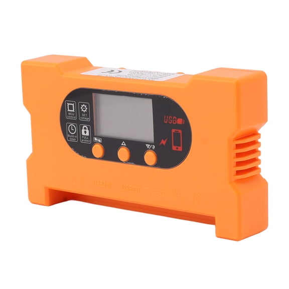 NFTIGB Solar Charge Controller Type C Fast Charge Short Circuit Protection Automatic Battery Recognition 60A (5.51 inches / 14 cm)