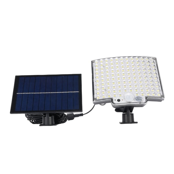 NFTIGB Solar Lights Outdoor 118 LED Split Motion Sensor Outside Security Wall Lamp with Remote Control IP65 Waterproof Lighting for Yard Patio Garden Walkway Garage Porch Deck Pathway 1 Pack