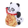 thumbnail image 1 of NFTIGB Solar Powered Waving Panda Figurine Light Operated Arm Waving Ornament for Auto Dashboard and Office Room Decoration Style D 2.8x2.7x3.3 inches (7.2x6.8x8.5 cm) Cute Chinese Animal Statue, 1 of 5
