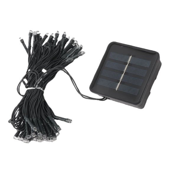 NFTIGB Solar String Lights Outdoor, 50 LED 23ft Waterproof IP65 Garden Fairy Lights, 8 Modes Decorative Lighting for Patio, Yard, Party, Wedding, White Light