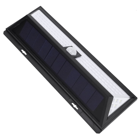 NFTIGB Solar Wall Light Outdoor Motion Sensor Security Light 118LED 3 Modes Waterproof Solar Powered Garden Path Yard Wireless Bright Lighting (12.2 x 4.72 in / 31.0 x 12.0 cm)