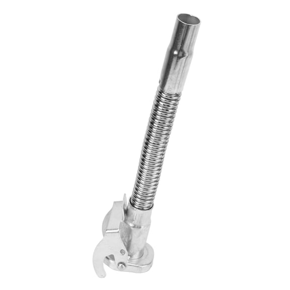 NFTIGB Stainless Steel Gas Can Spout Nozzle, 11.61 inches / 29.5 cm Long Flexible Fuel Pouring Spout Replacement Nozzle Guide Tube for American Style Gas Bottles and Jerry Cans 5L 10L 20L
