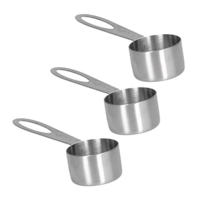NFTIGB Stainless Steel Measuring Spoons 30ml heavy duty 3-Piece Stackable Tablespoon Set for Precise Liquid and Dry Ingredients Baking Food Measurement 1.01 fl oz / 30 ml