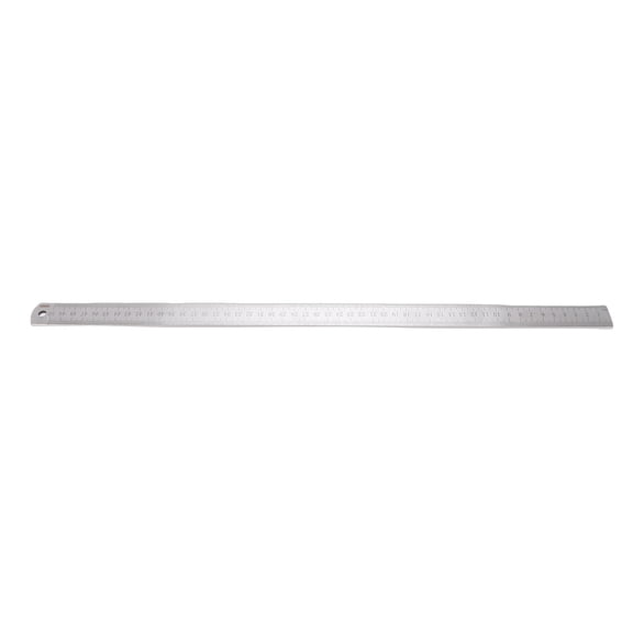 NFTIGB Stainless Steel Ruler 20 inches / 50 cm Metric Inch Dual Scale High Hardness Heavy Duty Measurement Tool