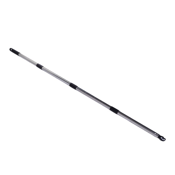NFTIGB Stainless Steel Telescoping Laundry Line Support Rod, Heavy Duty Outdoor Washing Prop Pole Set, 29.5-98.4 inches / 75-250 cm