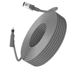 NFTIGB Starlink V2 Replacement Cable Standard Actuated Waterproof Extension Cord for Gen 2 Internet Network 30FT / 9.2M High Speed 1200mbps Data Transfer Heavy Duty Routing Cable Gray