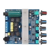 NFTIGB Subwoofer Amplifier Board HIFI High Power 2.1 Channel Audio Power Amplifier Module with Treble and Bass Control DC 12-24V Bluetooth 5.0 Receiver for Home Theater DIY Speakers