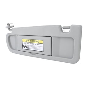 NFTIGB Sun Visor Grey Anti Glare Clear Mirror Sun Shielding Visor with Clip for Honda Civic 2006-2011 Left Driver Side 83280-SNA-A01ZC