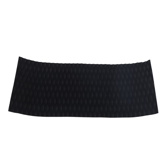 NFTIGB Surfboard Traction Pad Anti Slip DIY Trimmable EVA Foam Surfing Board Grip Deck Mat for Shortboard Longboard Wave Riding 27.2 x 12.2 Inches (69 x 31 cm) - Solid Black Edition