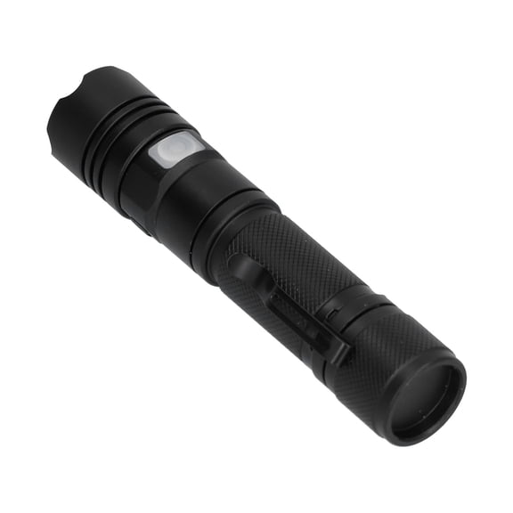 NFTIGB T6 Portable LED Flashlight Mini USB Rechargeable Ultra Bright 720 Lumens Aluminum Alloy Torch for Outdoor Camping Hiking Emergency, Black (5 inches / 126 mm)