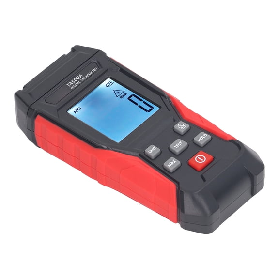 NFTIGB TA500A Digital Tachometer Valve Lockable Non Contact Portable RPM Speed Meter 3 to 100000RPM High Precision Motor Testing