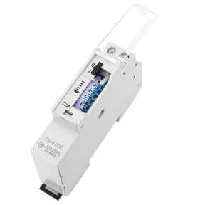 NFTIGB TM610C 220V Time Switch High Accuracy 1P Rail Intelligent Timing Switch for Street Light Semiconductor Timer Control 16A 220-240V AC Programmable Switch