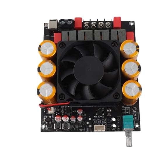 NFTIGB TPA3255 Digital Amplifier Board 600W+600W Class D Audio Power Amp Dual Channel 2.0 DIY Stereo Receiver Module ZK-6002 for Professional Audiophile Home System Applications