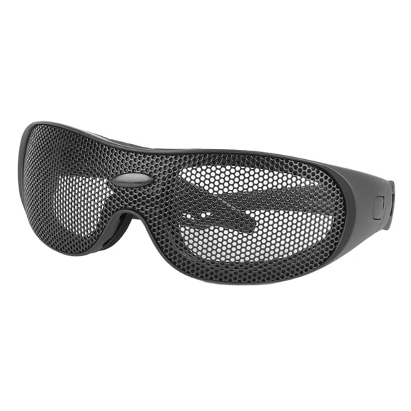 NFTIGB Tactical Windproof Goggles Breathable Impact Resistance Iron Mesh Protective Safety Glasses for Outdoor Activities Paintball Airsoft 7.87 inches / 20 cm