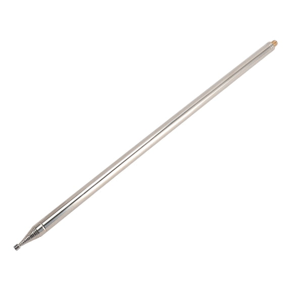 NFTIGB Telescopic Antennae Stainless Steel M10 Interface Shortwave Aerial 18.4ft / 5.6m for DIY Radio NV IS Positive V GP Antenna Erection