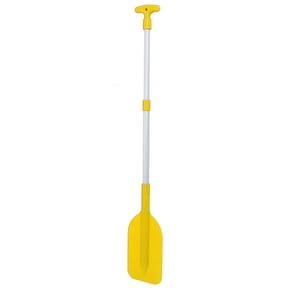 NFTIGB Telescoping Emergency Boat Paddle - Premium Aluminum Alloy & Plastic UV Proof Inflatable Canoe Oar for Fishing, Kayaking, and Marine Water Sports - Adjustable Length (Yellow)