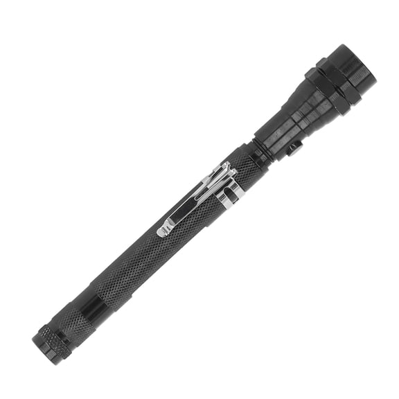 NFTIGB Telescoping Magnetic Pickup Tool with LED Flashlight, 22.44 Inches / 57 cm Extendable Pick Up Rod Magnet for Screw Nut, Cool Gadget Birthday Gift for Men, Aluminum Alloy
