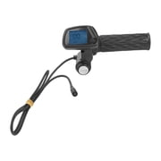 NFTIGB Throttle Integrated Display 48V Twist Grip with LCD Screen Replacement for Tuttio Soleil 01 Electric Dirt Bike
