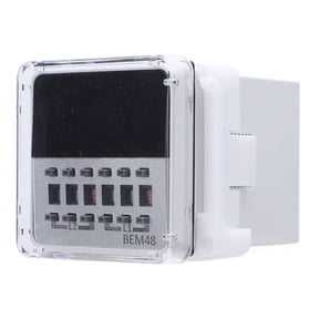 NFTIGB Time Relay 0.1S-99H Power On Supported Non Cycling LED Digital Delay Timer Relay, 24-380V AC/DC