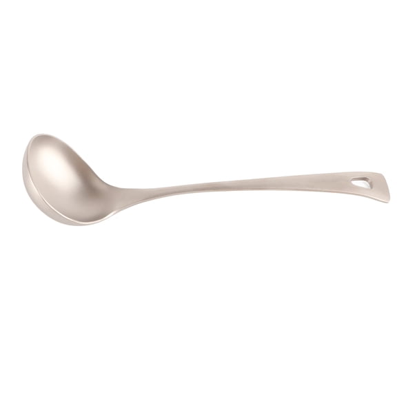 NFTIGB Titanium Long Handle Spoon with Large Bowl, Portable Soup Spoon for Camping Backpacking, Lightweight Dinnerware Outdoor Tableware (7.9 inches / 20.0 cm)