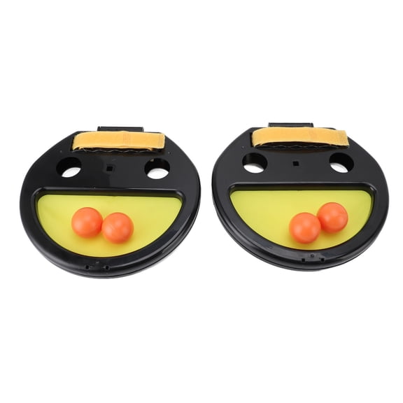 NFTIGB Toss and Catch Ball Set Game, Double Player Match Interactive Active Toy with 4 Balls and Storage Bag, 24x22x7 inches / 60.9x55.8x17.7 cm