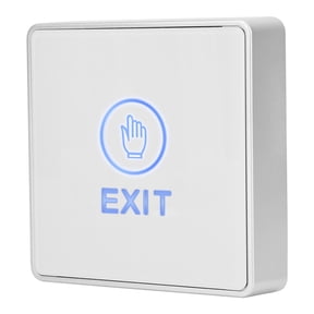 NFTIGB Touch Sensor Door Access Control System Switch Home Security Unlock Exit Button With Acrylic Panel PC Base Durable Construction For Gates And Automatic Control Applications Easy Installation