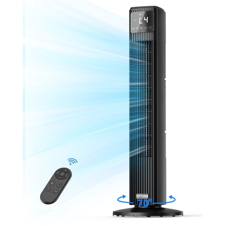 NFTIGB Tower Fans 36" Oscillating Floor Fan with Remote for Home, 4 Speed 4 Modes,12H Timer,New