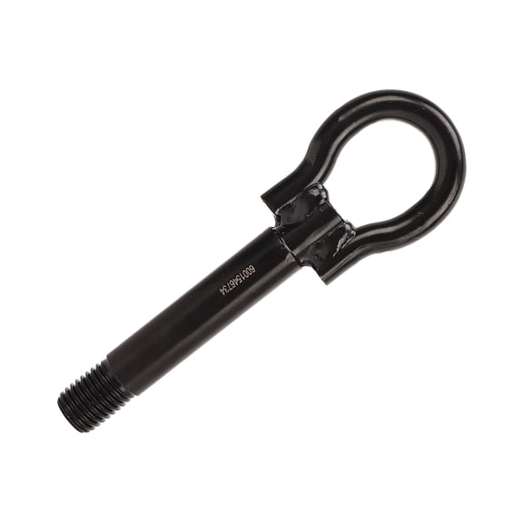 NFTIGB Towing Eye Hook 6001546734 Trailer Loop Front Bumper Tow Hook Replacement for Hyundai Kia Mazda Mitsubishi, Black Heavy Duty Auto Part