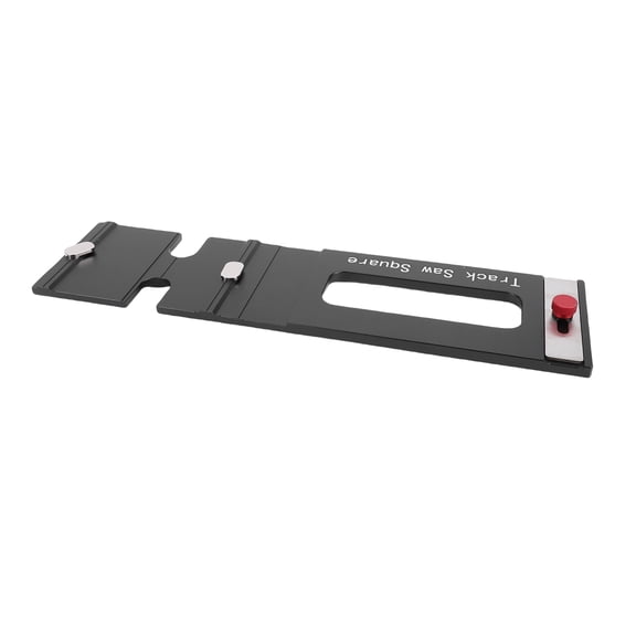 NFTIGB Track Saw Square Guide 90 Degree Cuts From Edge For Woodworking Aluminum Alloy Precision Tool For Circular Saws 13.4 inches / 34 cm Long Essential Carpentry Accessory[cite: 1]