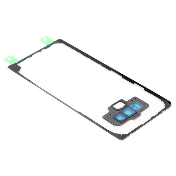NFTIGB Transparent Battery Back Cover Replacement for Samsung Galaxy Note 9 N960 Included Removal Tools Kit (Black)