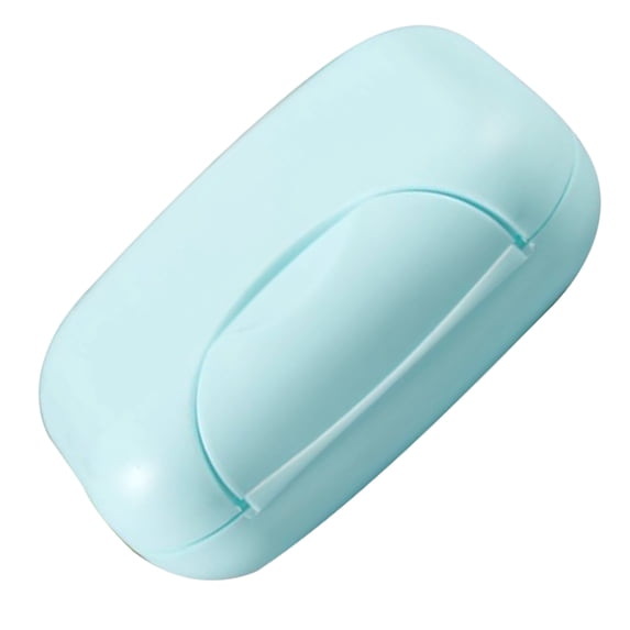 NFTIGB Travel Soap Container Waterproof Portable Bar Soap Case Holder Leakproof Box for Home Hotel Blue, 4.7 inches / 12 cm