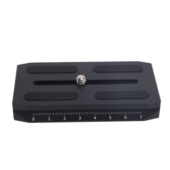 NFTIGB Tripod Head Quick Release Plate Aluminum 1/4 Inch Threaded Hole Scale for Arca QR Zhiyun Stabilizer Crane 2 3 Weebill S 2 3 Compatible with DSLR Cameras 5.91 inches / 15 cm Length