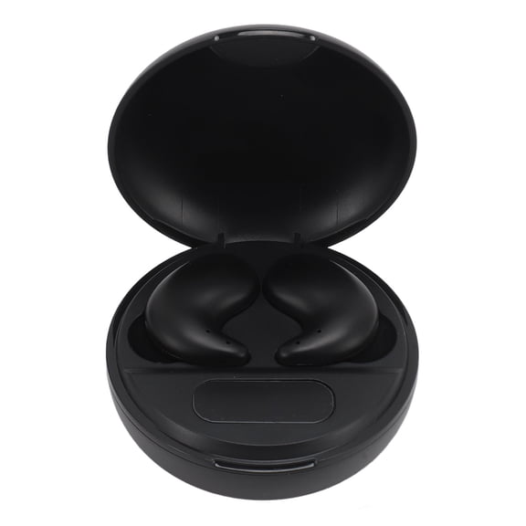 NFTIGB True Wireless Bluetooth 5.3 Miniature Sleep Earbuds In-Ear Earpiece for Side Sleepers Small Ear Canals Invisible Headphones for Women Men Work Driving Running Workout, Black